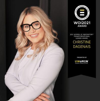 Christine Dagenais – 2021 Women of Inspiration™ Transformational Leader Award