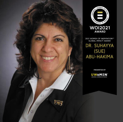 Dr. Suhayya (Sue) Abu-Hakima – 2021 Women of Inspiration™ Global Impact Award