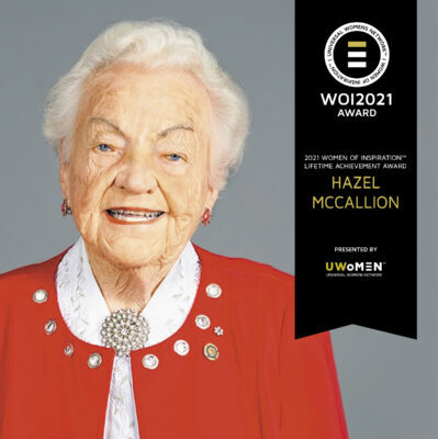 Hazel McCallion – 2021 Women of Inspiration™ Lifetime Achievement Award