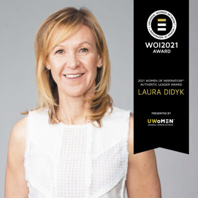 Laura Didyk – 2021 Women of Inspiration™ Authentic Leader Award