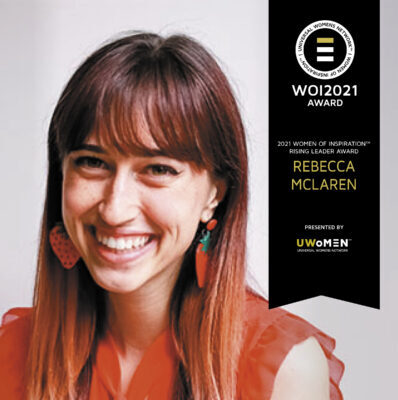 Rebecca McLaren – 2021 Women of Inspiration™ Rising Leader Award