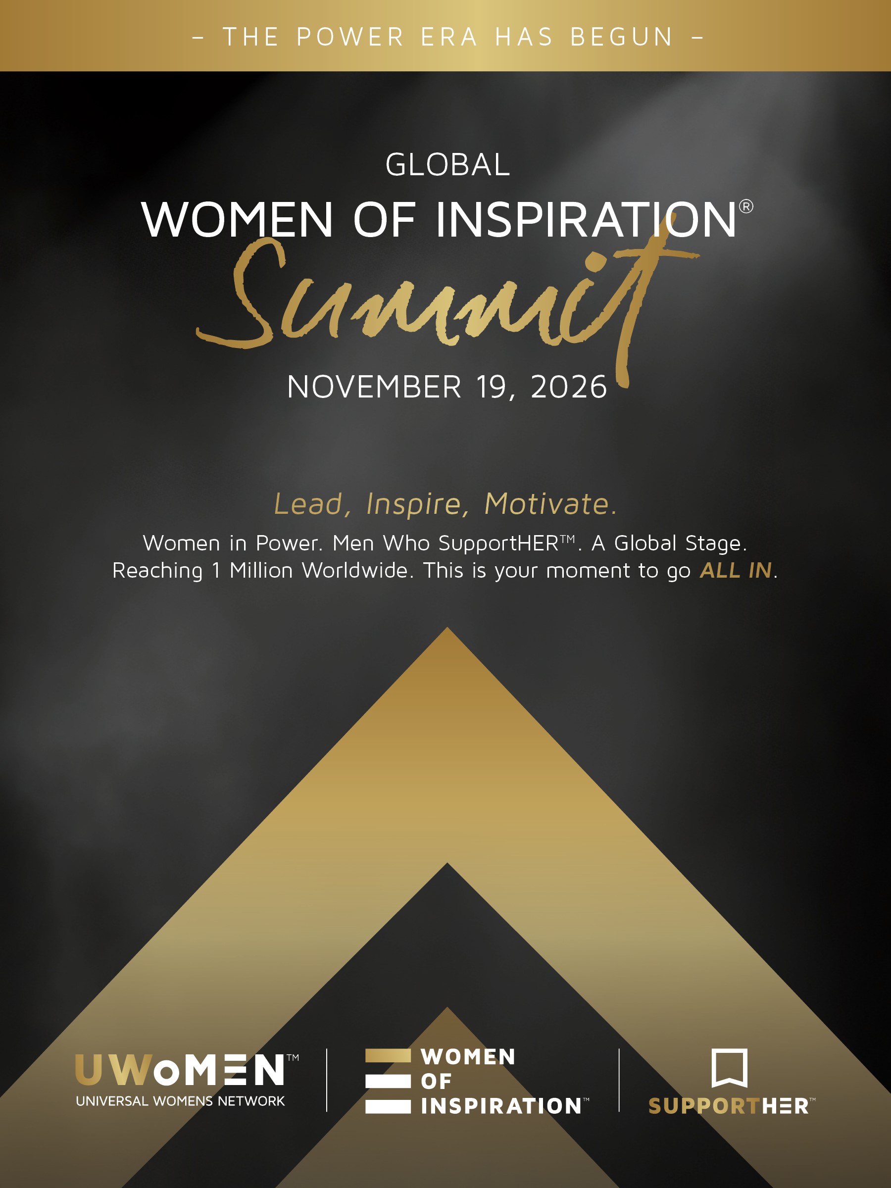 Women in Power. Men who SupportHER.