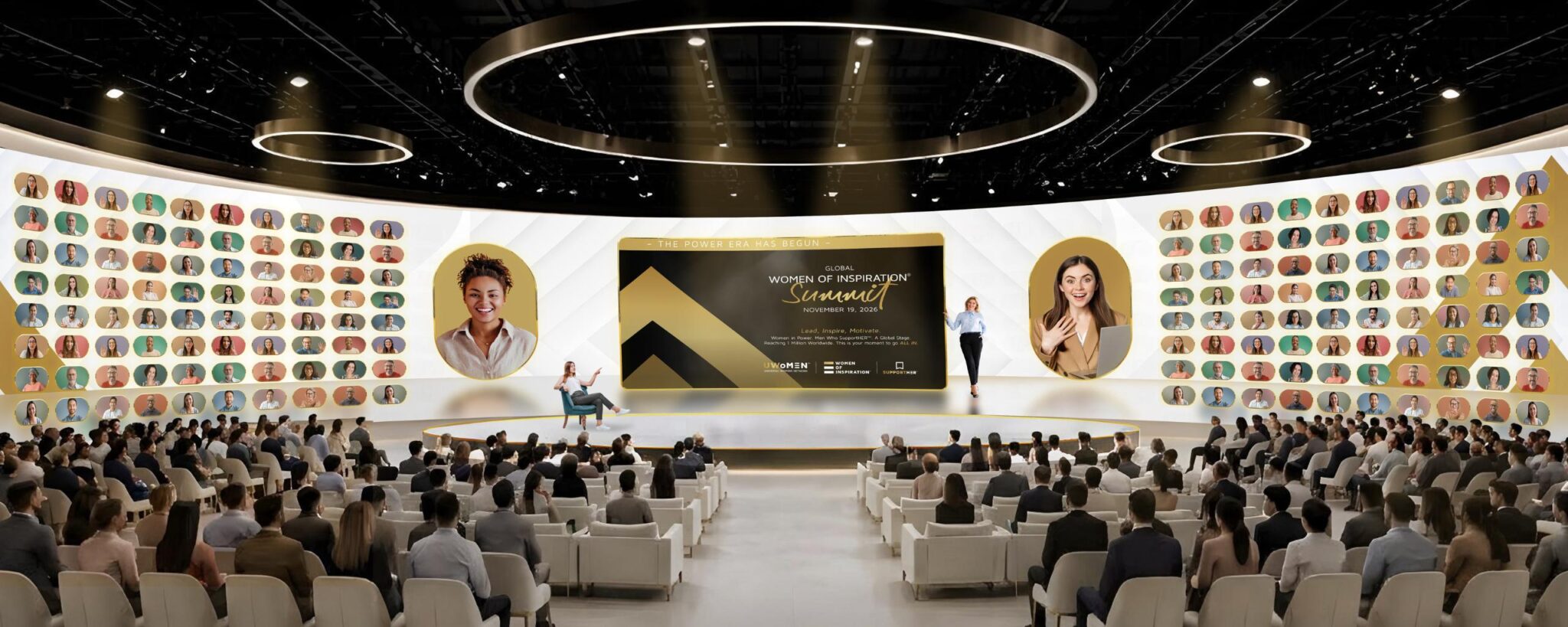 Global Women of Inspiration Summit stage